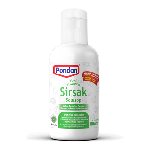 Pondan Perisa Pasta Rasa Sirsak 60ml