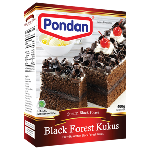 Pondan Black Forest Kukus 400g
