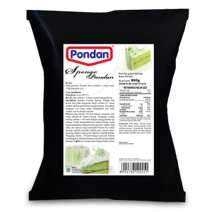 Pondan Premiks untuk Sponge Rasa Pandan 800g