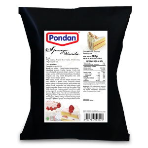 Pondan Premiks untuk Sponge Rasa Vanila 800g