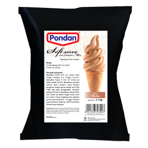 Pondan Soft Ice Cream Rasa Moka 1.1kg