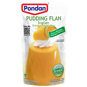 Pondan Pudding Flan Instan Rasa Mangga 100g (Pouch)