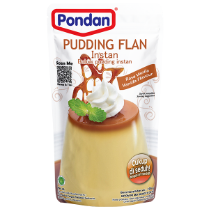 Pondan Pudding Flan Instan Rasa Vanila 100g (Pouch)