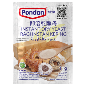 Pondan Instan Ragi Instan Kering 11g