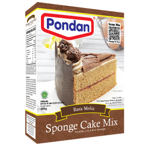 Pondan Sponge Cake Mix Rasa Moka 400g