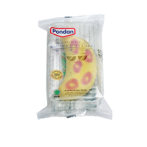 Pondan Banana Soft Cake Rasa Blueberry (RTE)