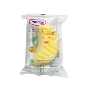 Pondan Banana Soft Cake Rasa Keju (RTE)