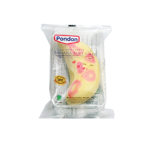Pondan Banana Soft Cake Rasa Strawberry (RTE)
