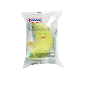 Pondan Banana Soft Cake Rasa Matcha (RTE)