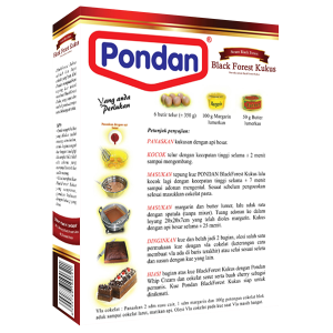 Pondan Black Forest Kukus 400g