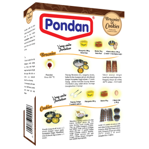 Pondan Brownies & Cookies 435g