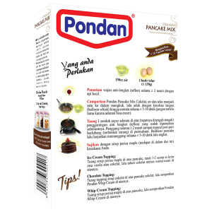 Pondan Pancake Mix Rasa Cokelat 250g