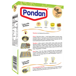 Pondan Kue Soes Dengan Saus Vla Instan 320g